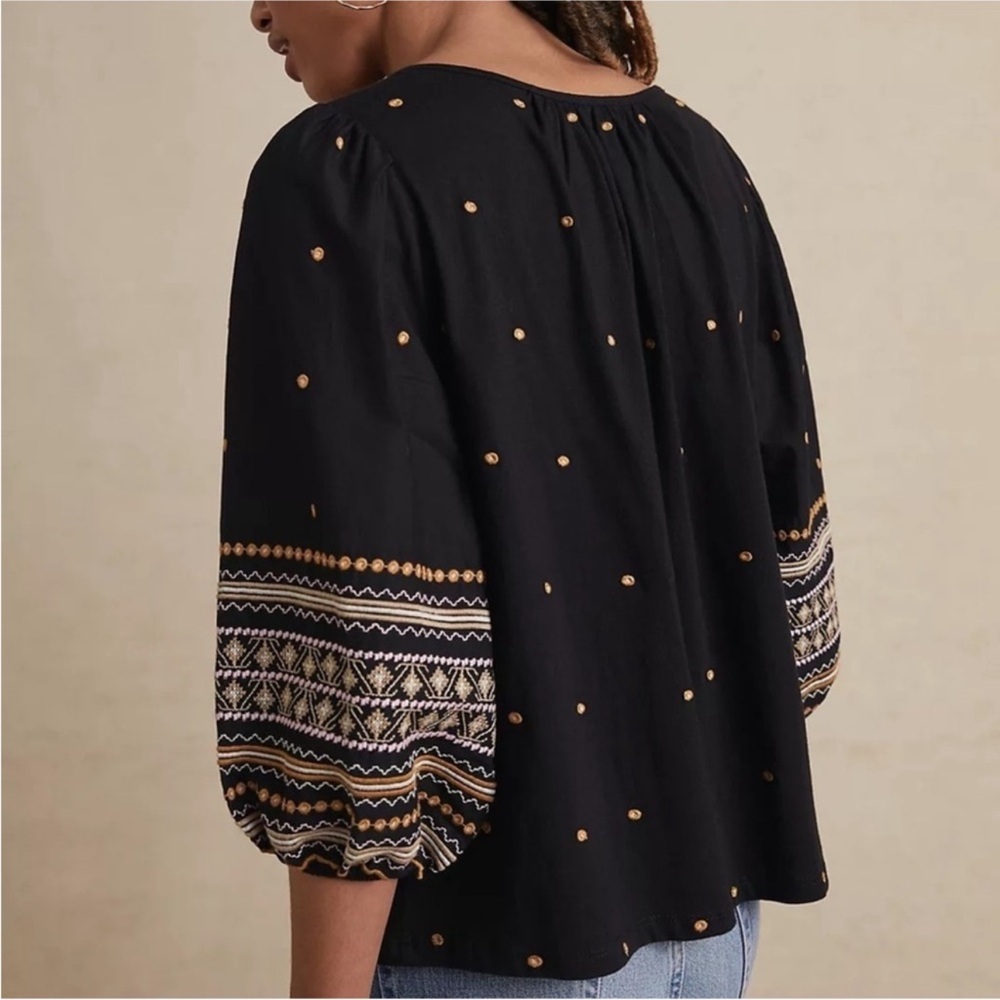 Anthropologie PILCRO Embroidered
Boho Blouse - Picture 3 of 7